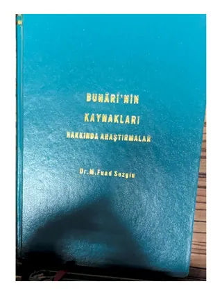Buhari'nin Kaynakları Hakkında Araştırmalar
