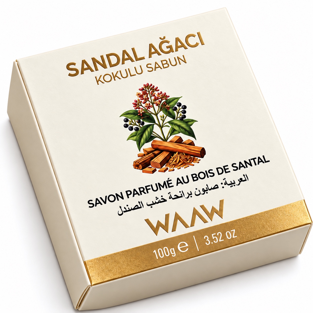 Sandalwood 100 g Katı Sabun