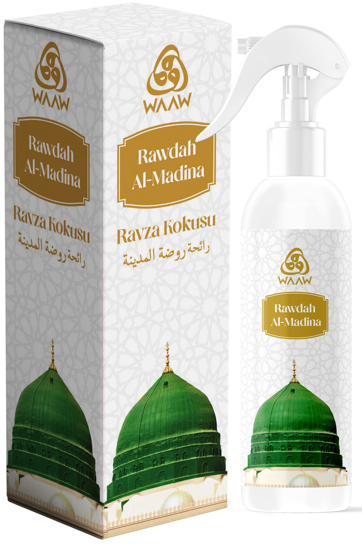 Medine Ravza 400 ml Alkolsüz Oda ve Seccade Spreyi