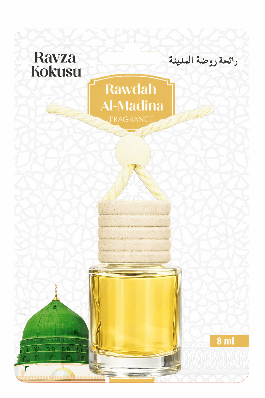 Medine Ravza 8 ml Asmalı Araç Kokusu