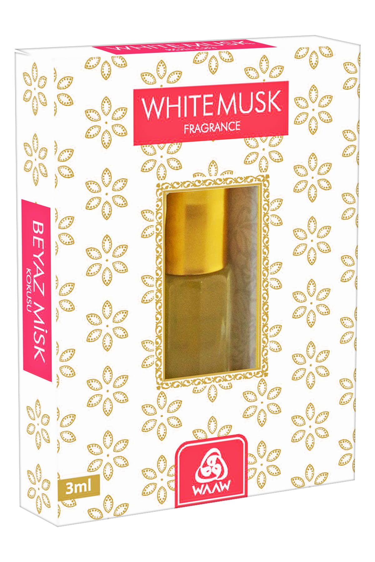 Beyaz Misk 3 ml Alkolsüz Roll-on Esans